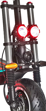 Амортизатори для електросамокату ZonDoo ZO03 plus 1489184247 фото