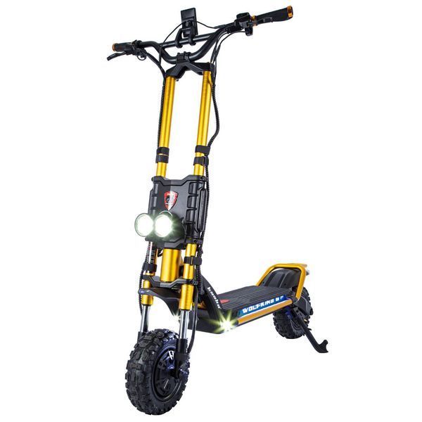 Повнопривідний електросамокат Kaabo Wolf King GT 72v 35Ah LG 1546316175 фото