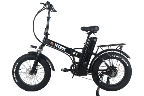 Електровелосипед фетбайк Tecros F1 48v 20Ah 1250w 20" 45 км/год Tecros_F1_48_20_1250 фото