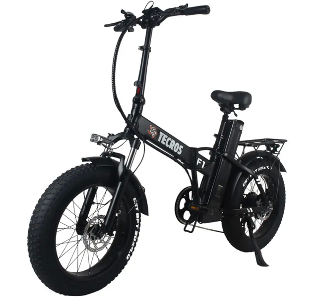 Електровелосипед фетбайк Tecros F1 48v 20Ah 1500w 20" 50 км/год Tecros_F1_48_20_1000 фото