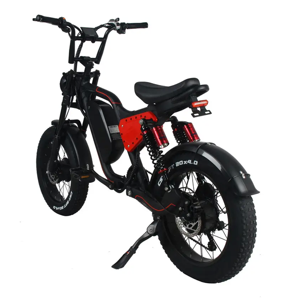 Електровелосипед fatbike Tecros X9 dual 48v 20.3Ah 2х1000w 20" 50 км/год Tecros X9 dual 48v 20.3 фото