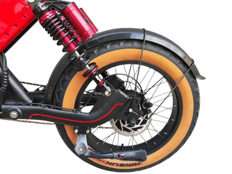 Електровелосипед fatbike Tecros X9 dual 48v 20.3Ah 2х1000w 20" 50 км/год Tecros X9 dual 48v 20.3 фото