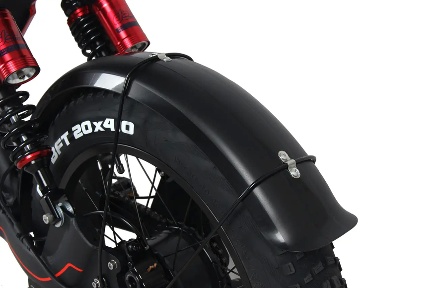 Електровелосипед fatbike Tecros X9 dual 48v 20.3Ah 2х1000w 20" 50 км/год Tecros X9 dual 48v 20.3 фото