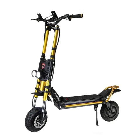 Повнопривідний електросамокат Kaabo Wolf King GTR 72v 35Ah LG Gold Wolf King GTR gold фото